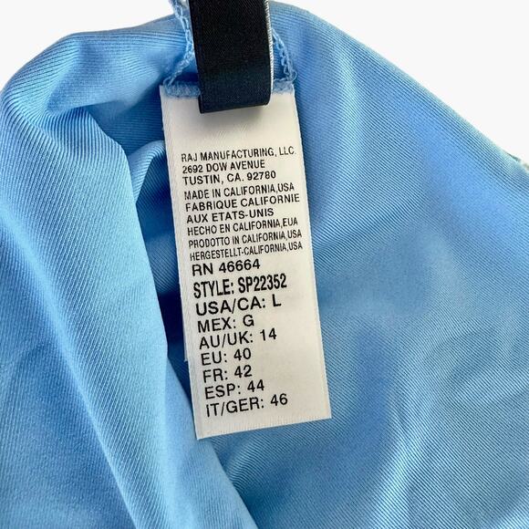 Splendid Graffiti Heart Retro Swim Bikini Bottoms in Blue, Large - Picture 11 of 14